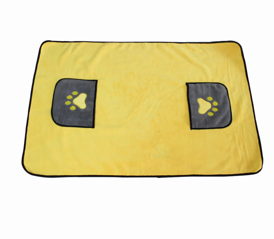 Double-Sided Microfibre Pet Towel & Bathrobe