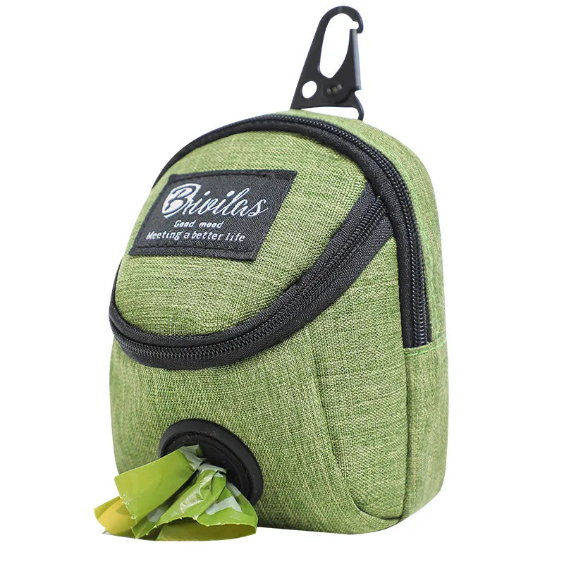 Mini Dog Backpack Poop Bag Holder
