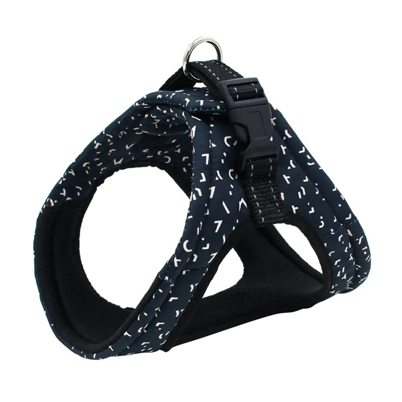 Stylish Reflective Dog Harness & Leash Set