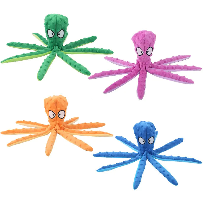 Interactive Octopus Cat & Dog Toy