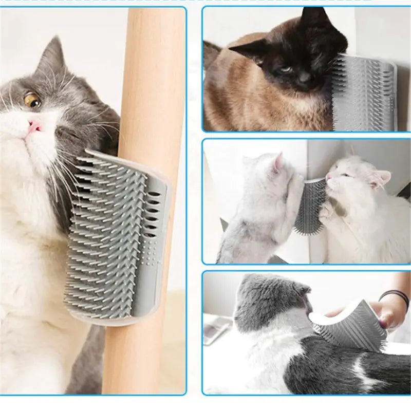 Self-Grooming Cat Wall Brush