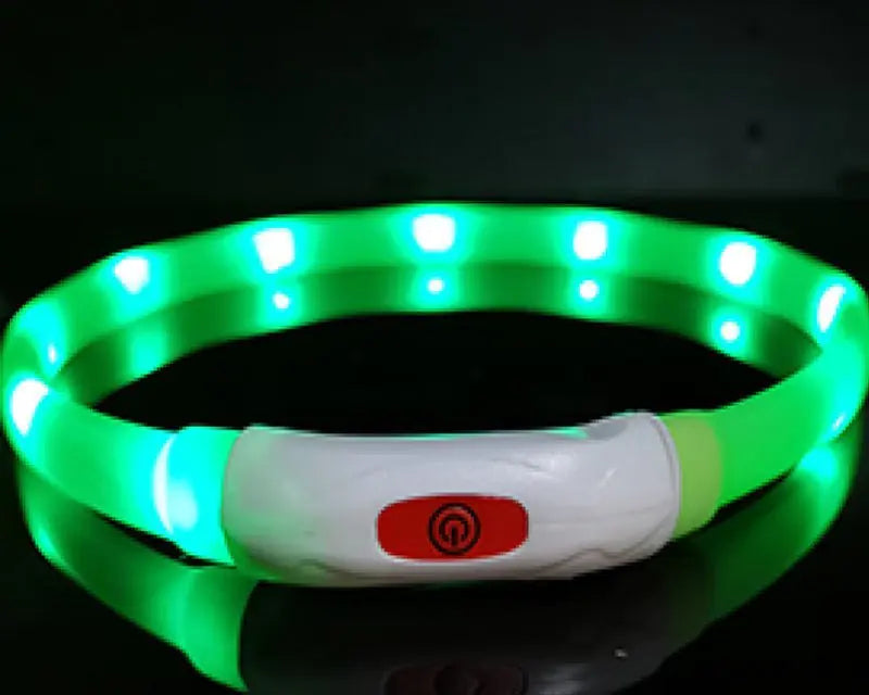 USB Rechargeable LED Dog Collar