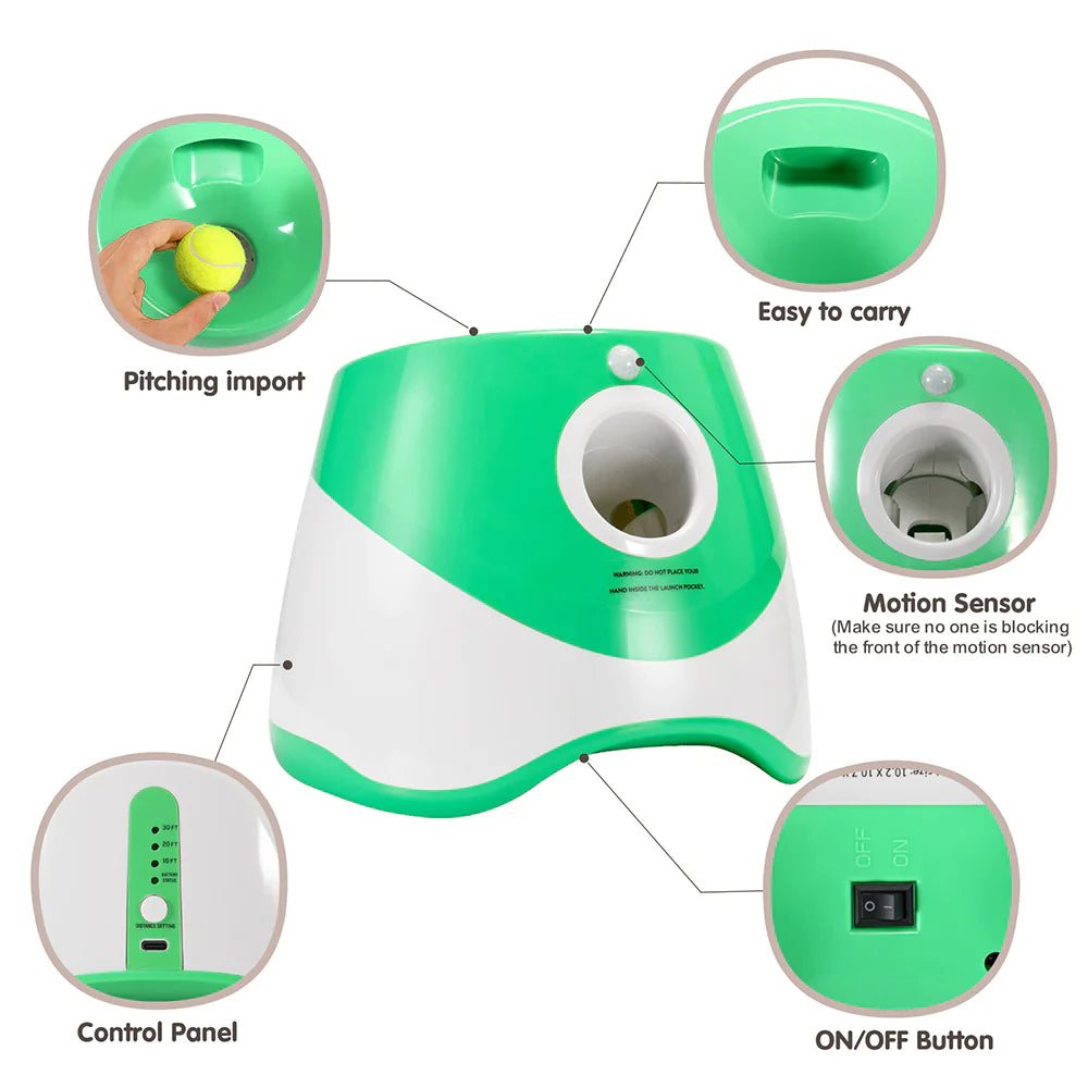 Automatic Ball Launcher for Dogs