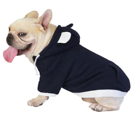 Teddy fleece dog sweater.