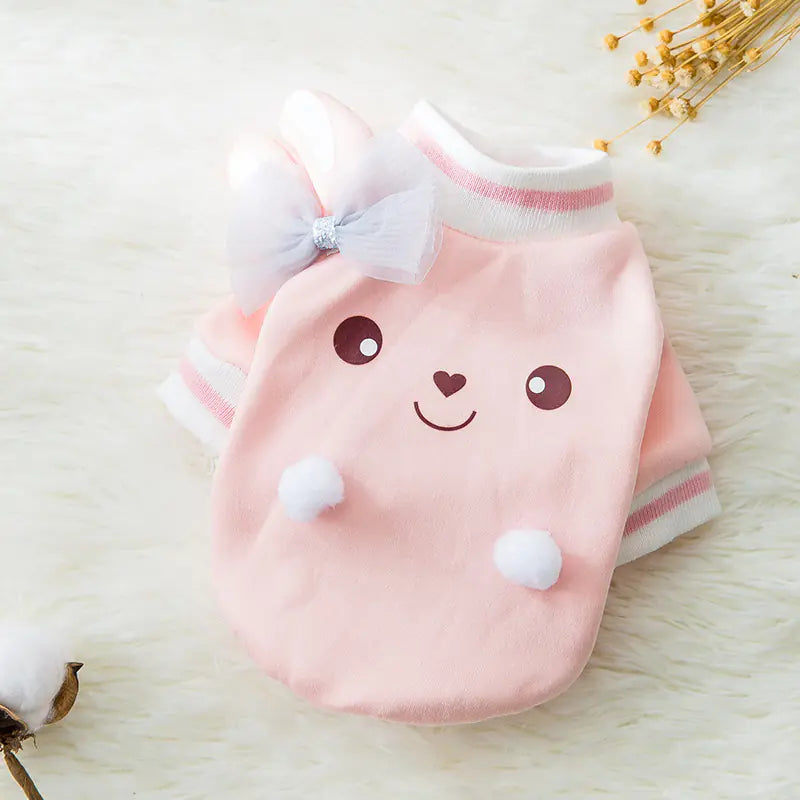 Fashion Cute Cartoon Pet Clothes