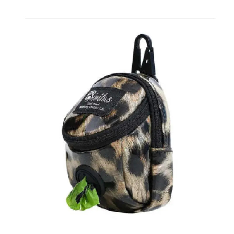 Mini Dog Backpack Poop Bag Holder
