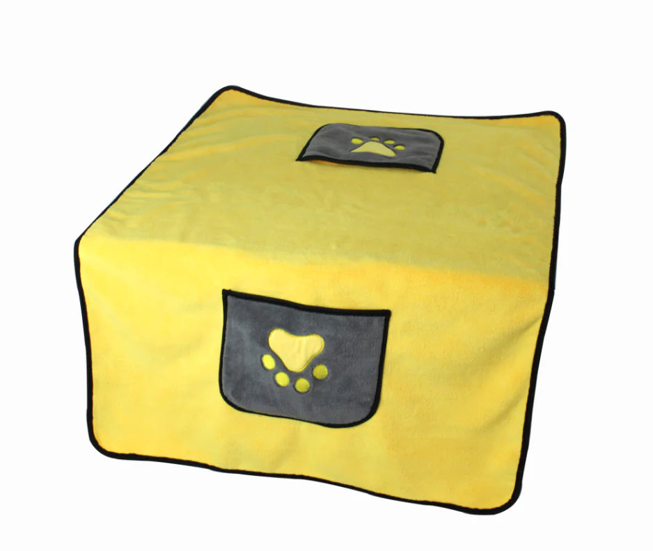 Double-Sided Microfibre Pet Towel & Bathrobe