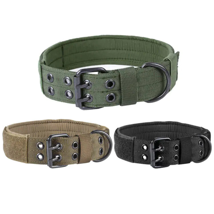 Nylon Anti-Grind Dog Leash and Collar Set