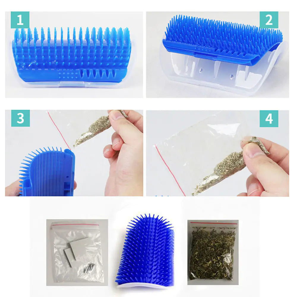 Self-Grooming Cat Wall Brush