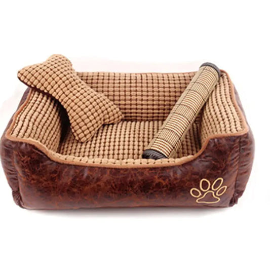 All-in-One Kennel Dog Bed Set