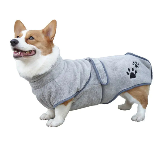 Wearable Dog Drying Robe