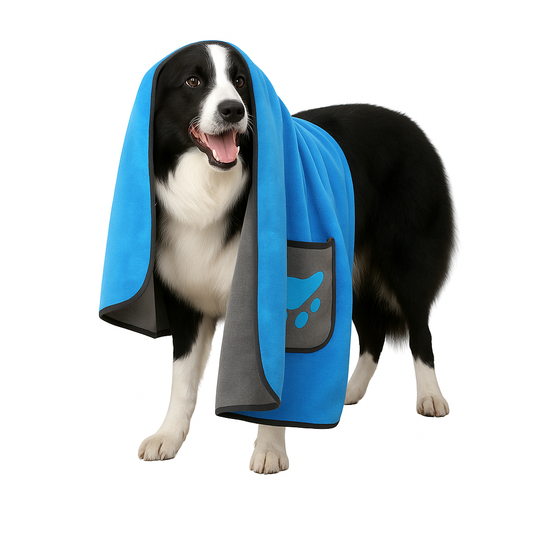 Double-Sided Microfibre Pet Towel & Bathrobe