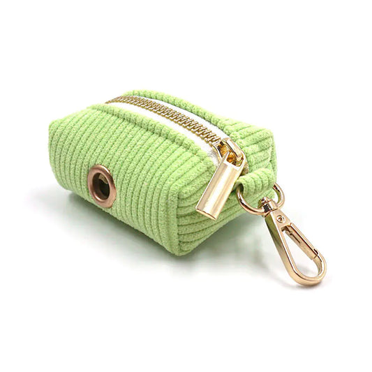Velvet Dog Poop Bag Holder