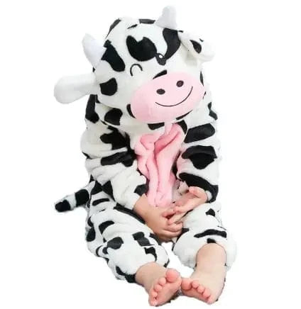 Adorable animal hooded onesie