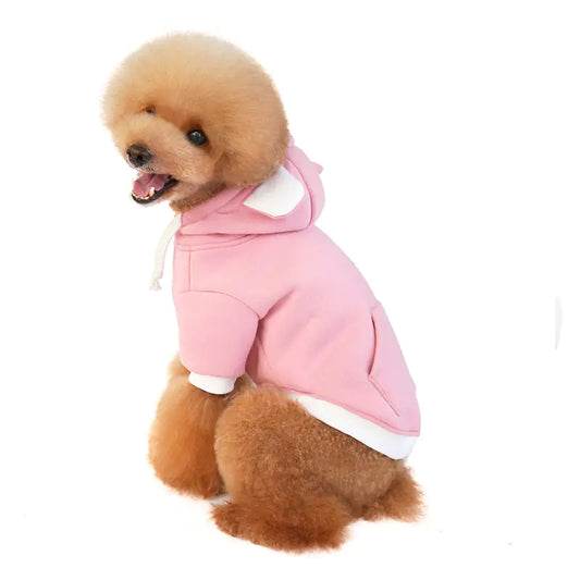 Teddy fleece dog sweater.