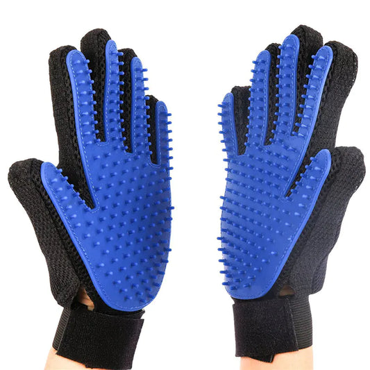 GentleTouch Silicone Pet Grooming Glove