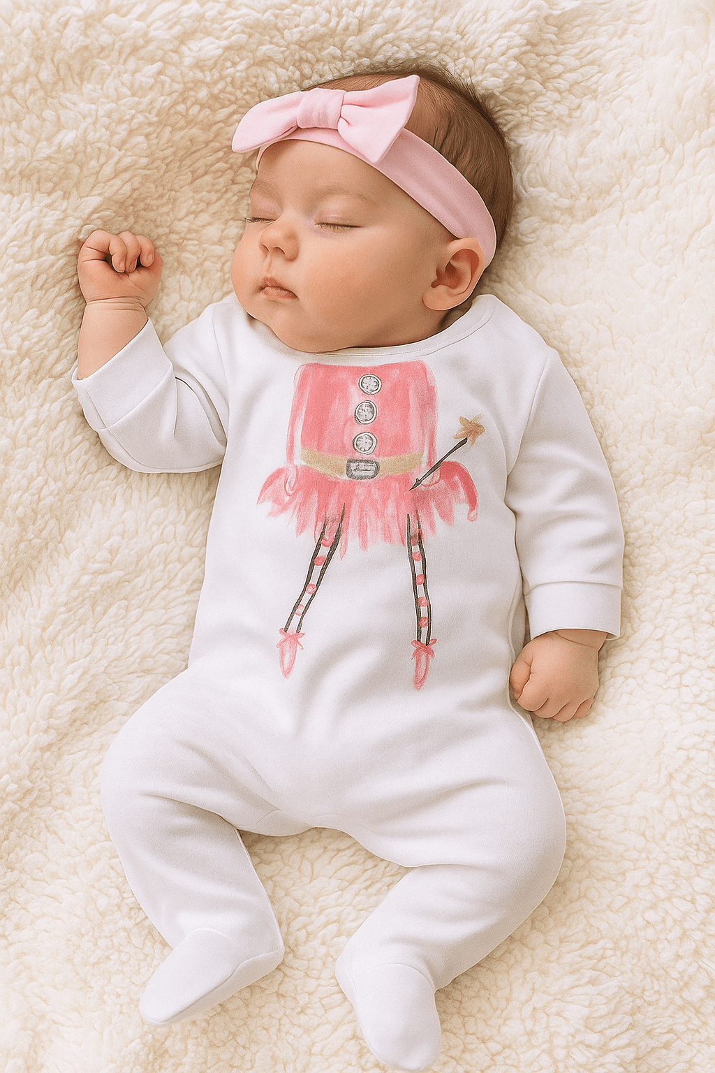 chicsourceco 3-Piece  Baby Girl Cartoon Jumpsuits