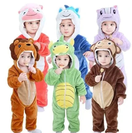 chicsourceco Adorable animal hooded onesie