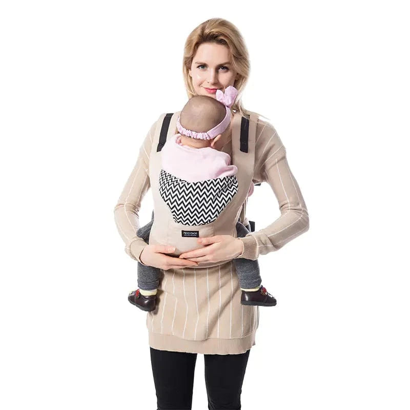 chicsourceco Beige Adjustable baby Carrier