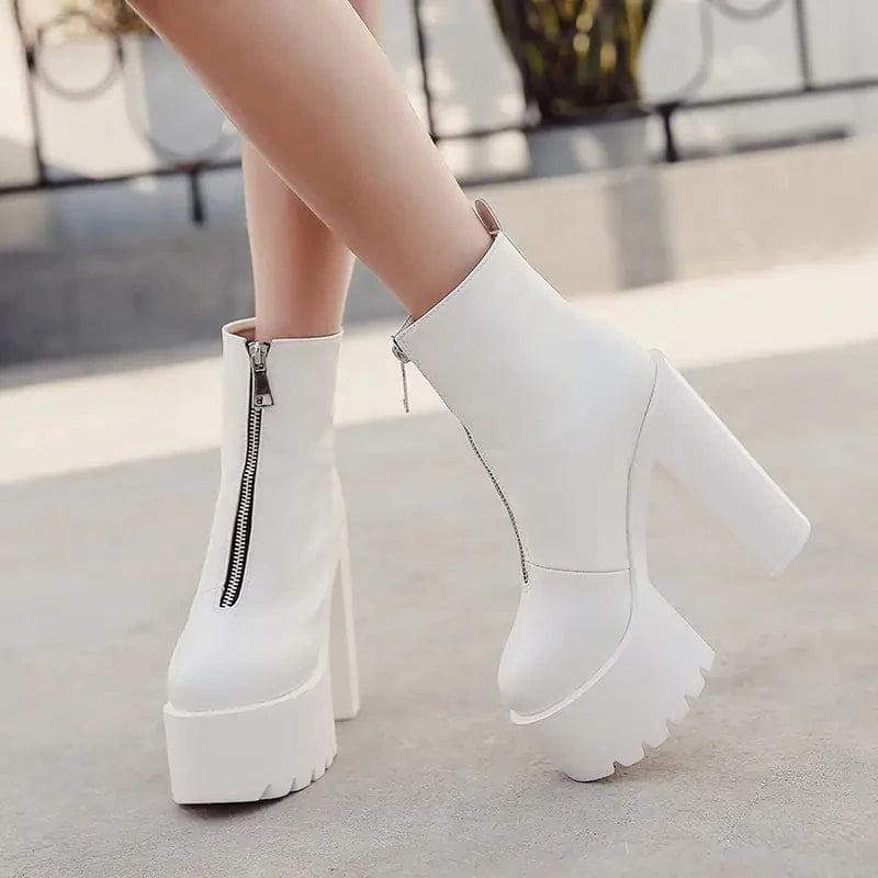 chicsourceco Chic Martin Boots pumps