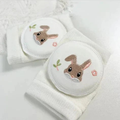 chicsourceco Folded rabbit / Standard Baby Cotton Knee Pads
