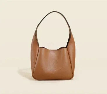 chicsourceco Genuine Leather Large Capacity Underarm Bag