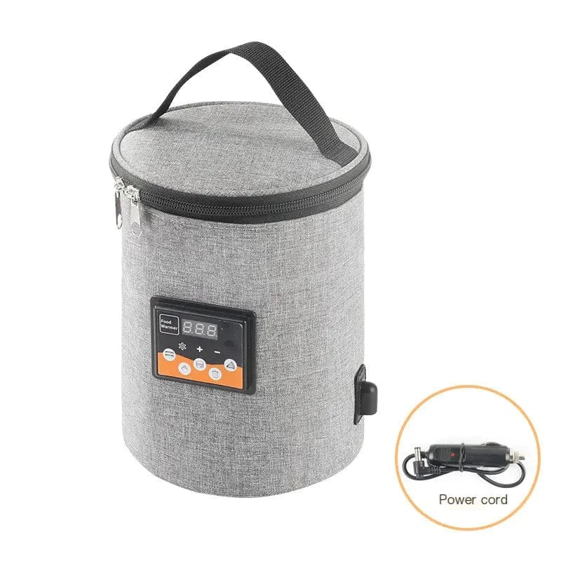 chicsourceco Gray  / 1 PCS Baby Bottle Heating Insulation Bag