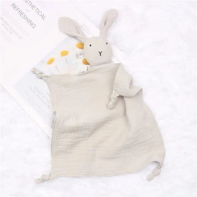chicsourceco Gray / 30*30cm Baby Cotton Muslin Comforter Blanket f