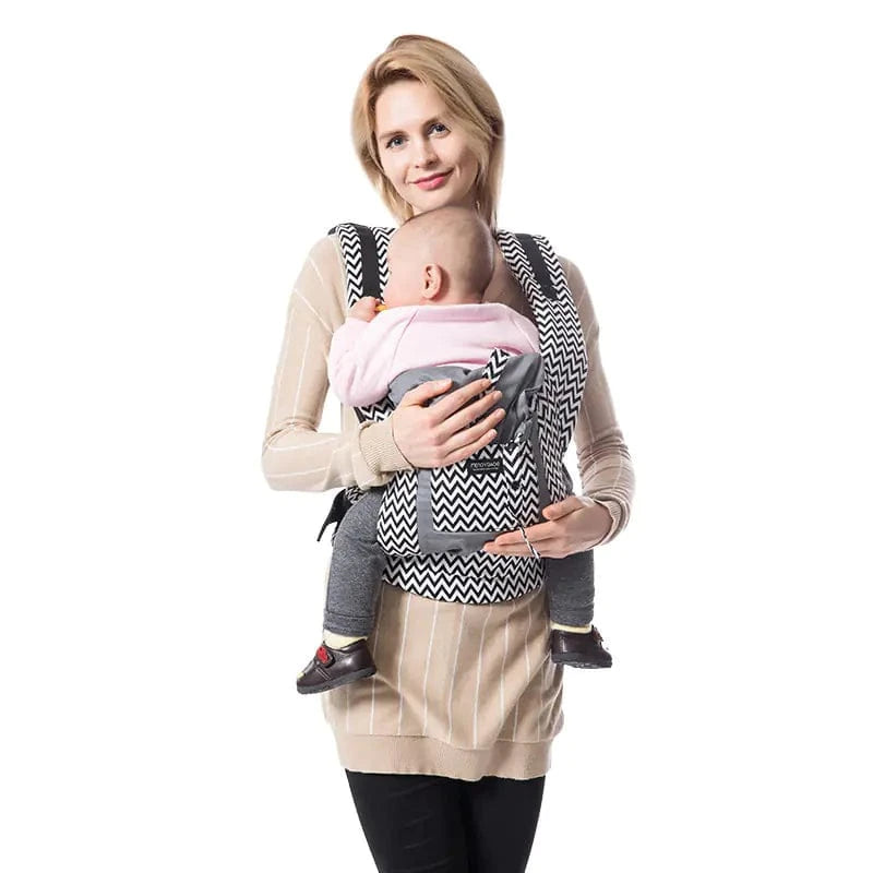 chicsourceco Grey Adjustable baby Carrier