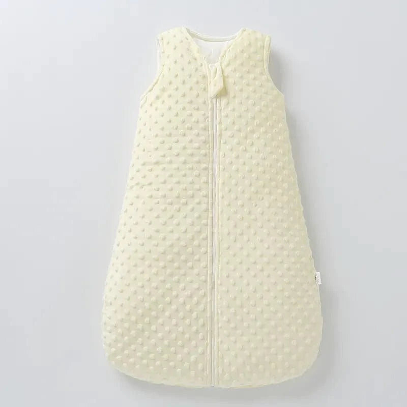 chicsourceco Pale yellow (Beanie vest) / Average yards (0-September) Baby Autumn & Winter Sleeping Bag