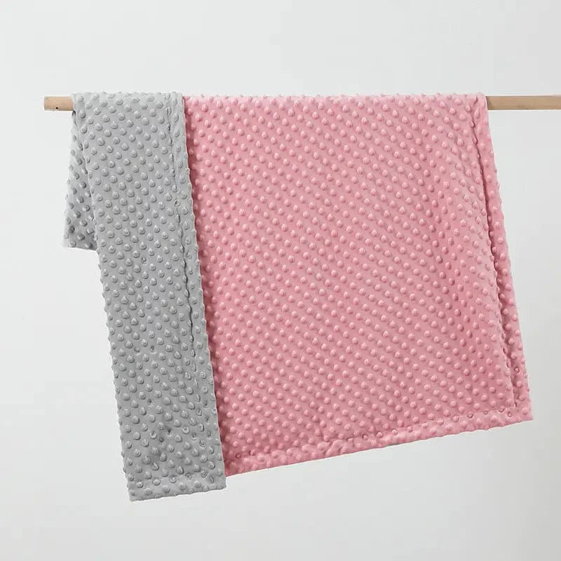 chicsourceco Peach Pink Bean Blanket / Average yards (0-September) Baby Autumn & Winter Sleeping Bag