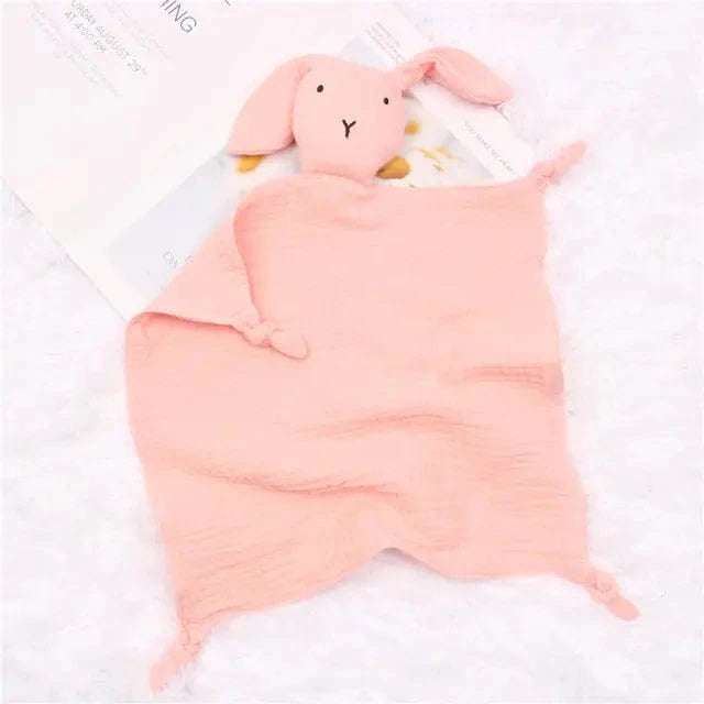 chicsourceco Pink / 30*30cm Baby Cotton Muslin Comforter Blanket f
