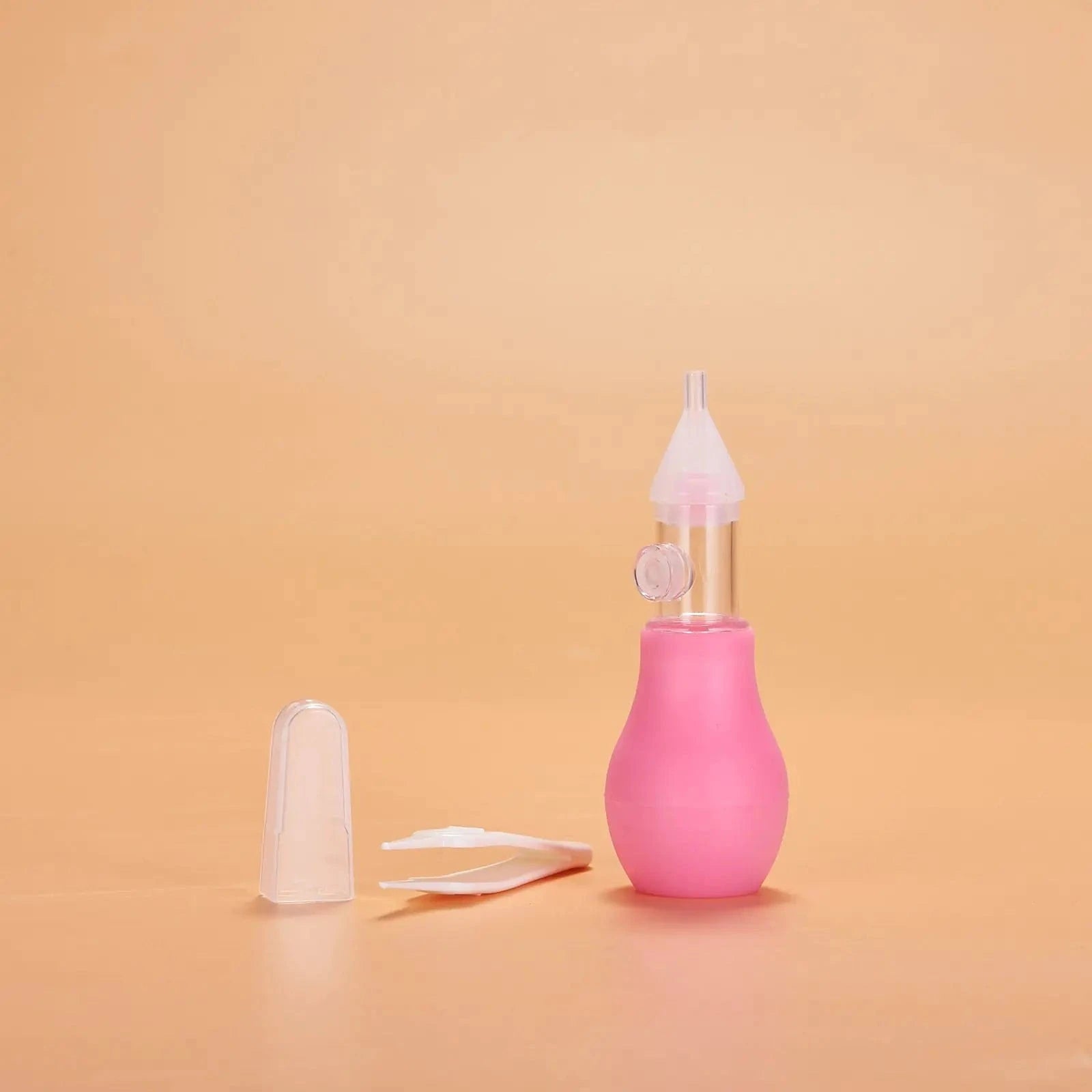 chicsourceco Pink Anti-Backflow Nasal Aspirator for Easy