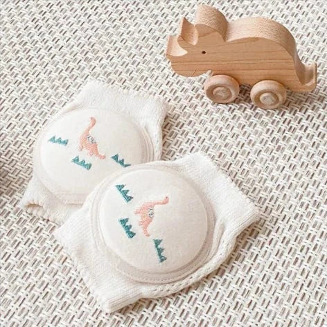 chicsourceco Pink dinosaur / Standard Baby Cotton Knee Pads
