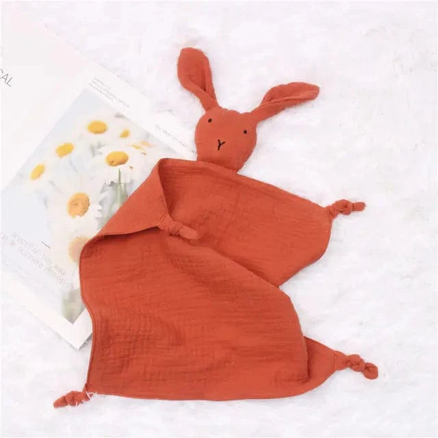 chicsourceco Red / 30*30cm Baby Cotton Muslin Comforter Blanket f