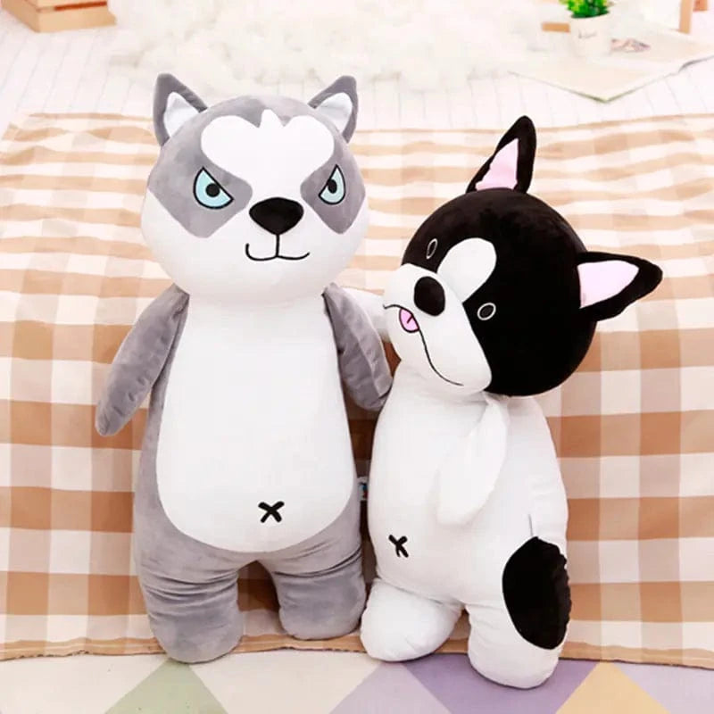 chicsourceco Shiba & Husky Plush Cushions