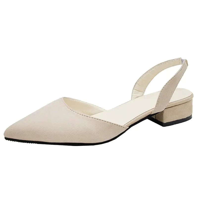chicsourceco Suede Slingback Flats