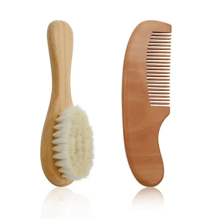 chicsourceco Suit Baby  Brush Set for Baby Shower and Grooming