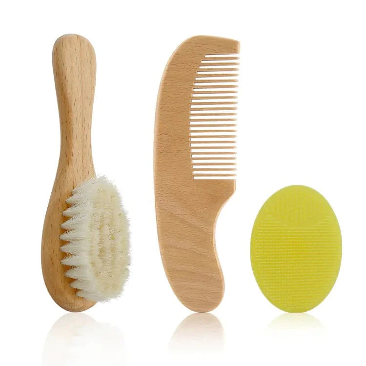 chicsourceco Suit Baby  Brush Set for Baby Shower and Grooming