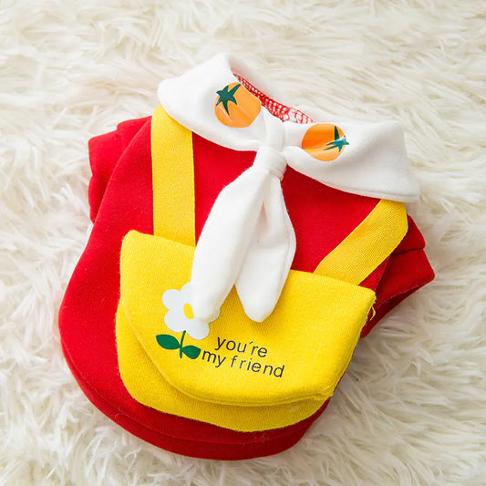 Fashion Cute Cartoon Pet Clothes