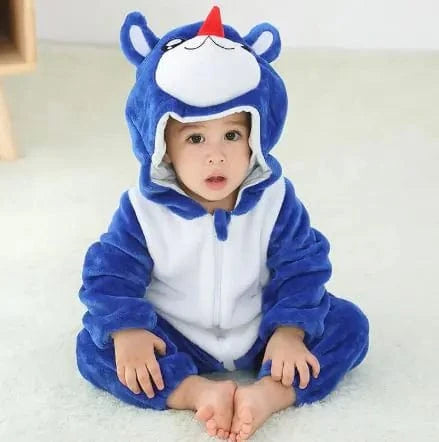 Adorable animal hooded onesie