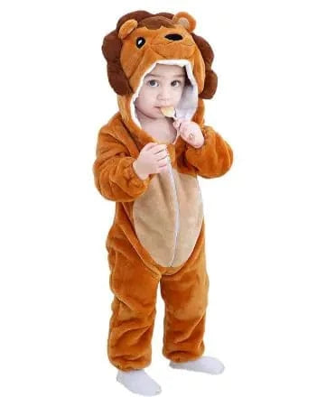 Adorable animal hooded onesie